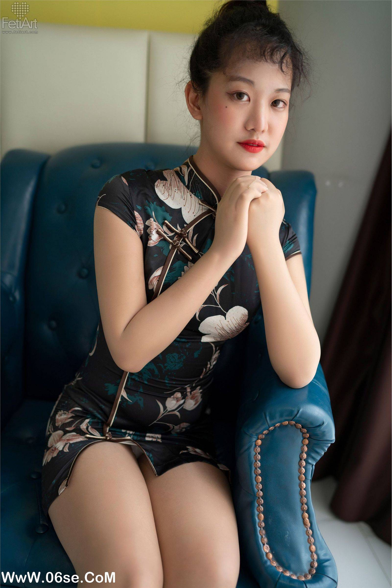 图片[3]-[FetiArt尚物集] NO.00062 Chinese Dressing Girl-六色网
