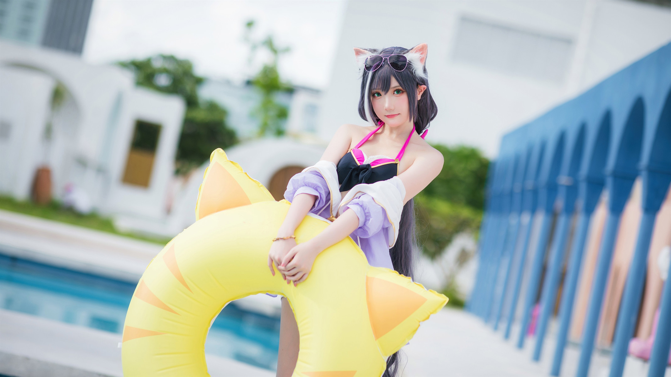 Cosplay 瓜希酱 公主连结 凯露夏日 Kyaru 19