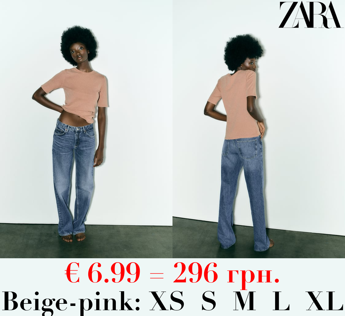 FADED COTTON T-SHIRT