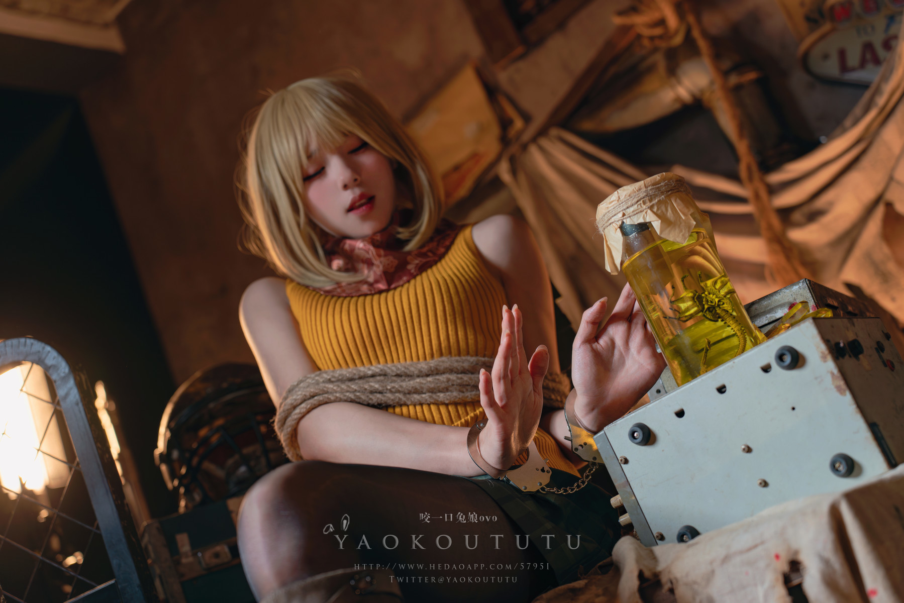 Cosplay 黏黏团子兔 生化危机4重置版 阿什莉 32