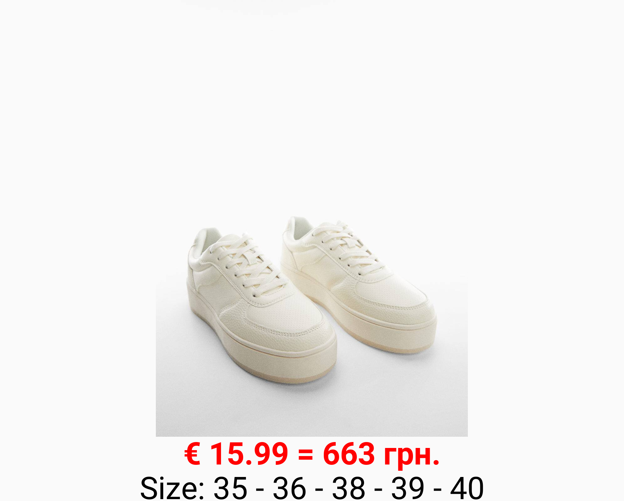 Deportivas plataforma