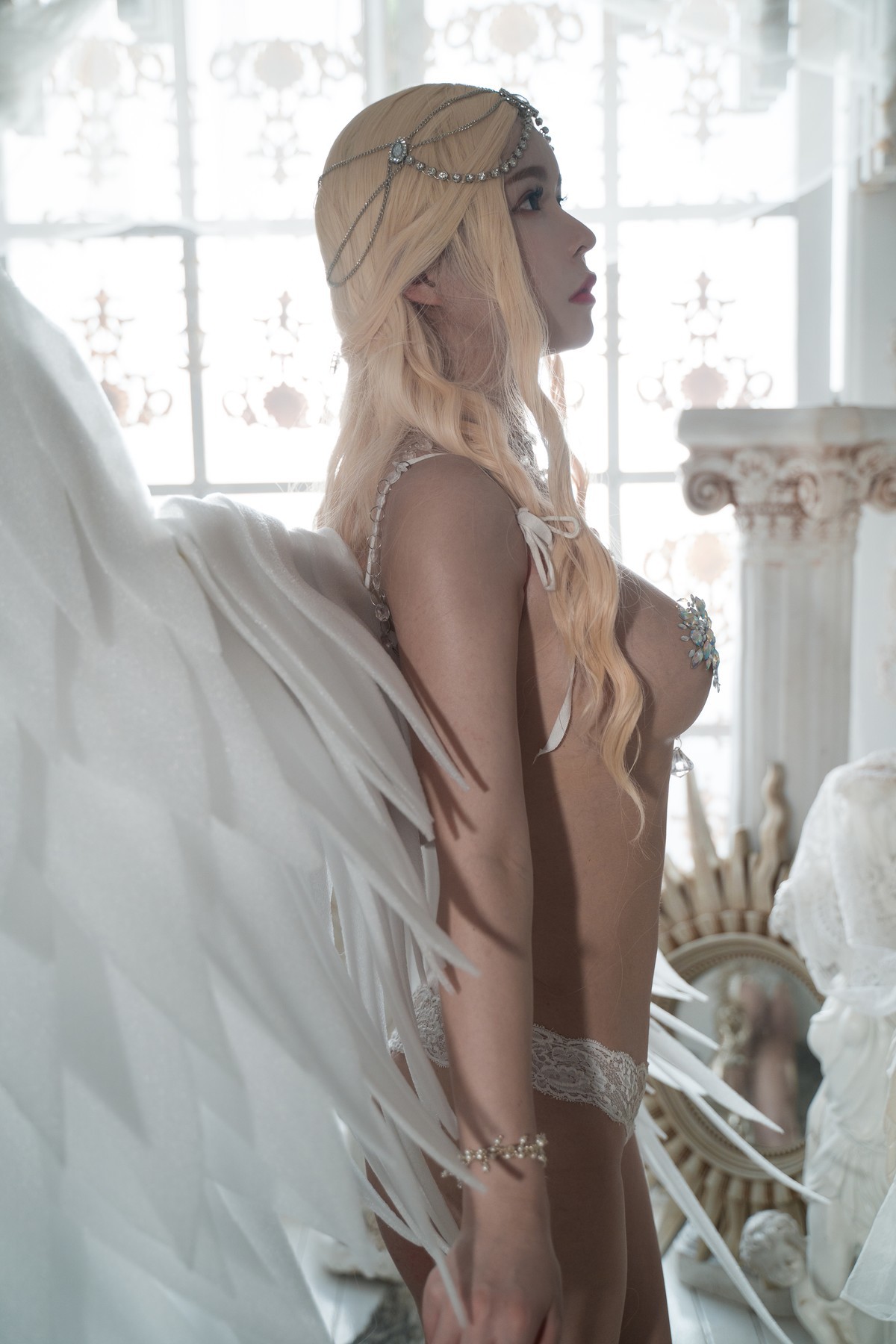 Cosplay 亚马逊鲶鱼 天使 32