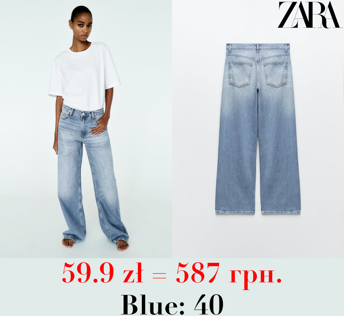 TRF LOOSE-FIT MID-RISE JEANS