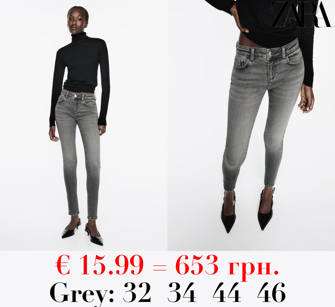 Z1975 MID-RISE SKINNY JEANS