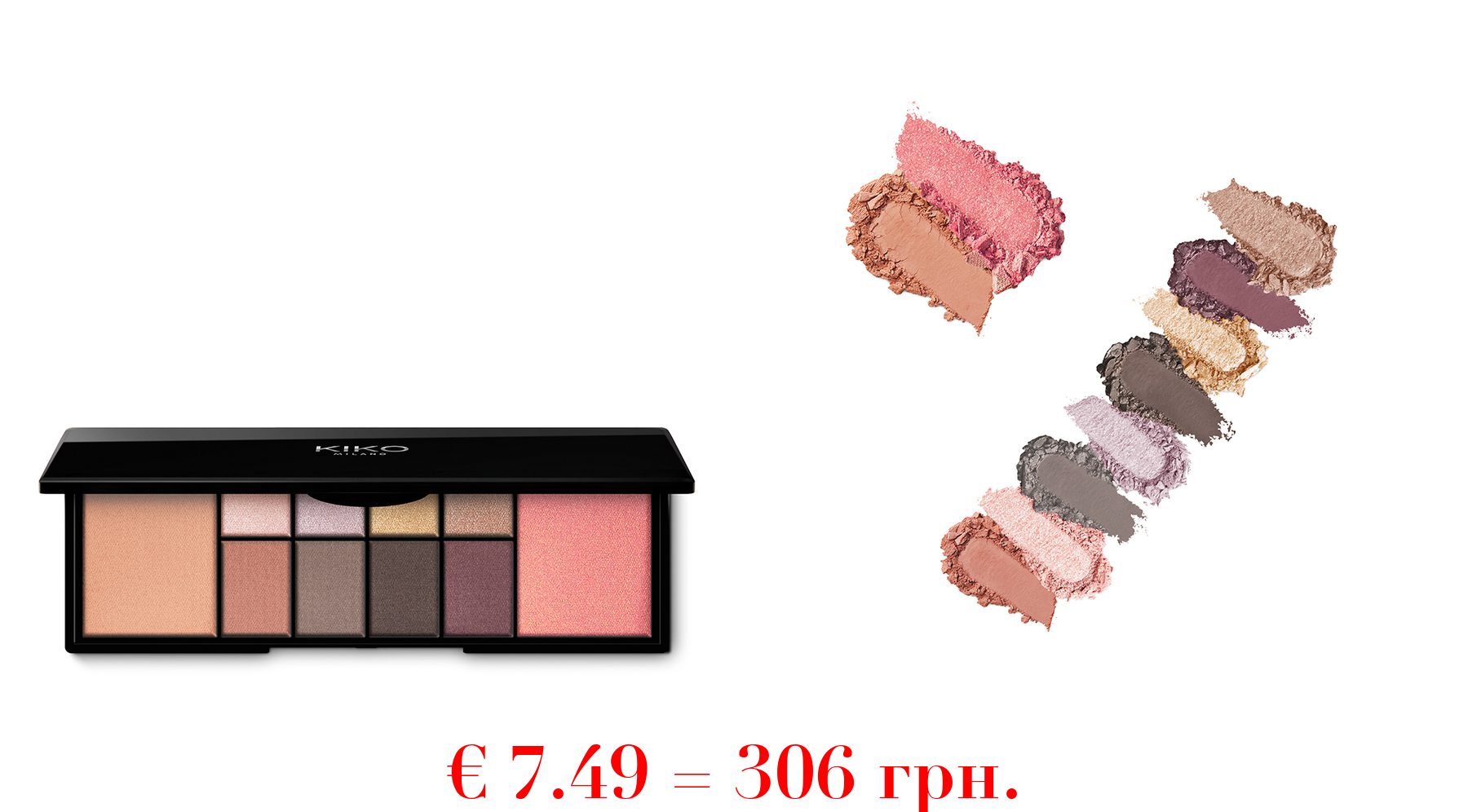 smart eyes and face paletteLidschatten- und Gesichtspuder-Palette