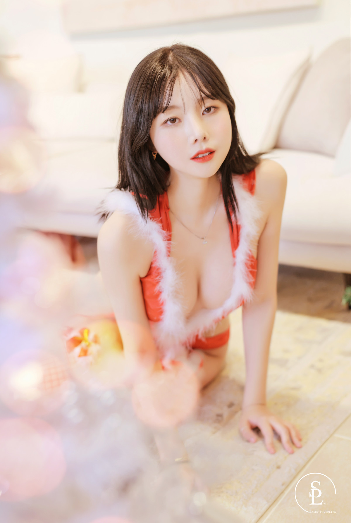 Yuna 유나, [SAINT Photolife] Merry Yuna’s Xmas Set.02 5