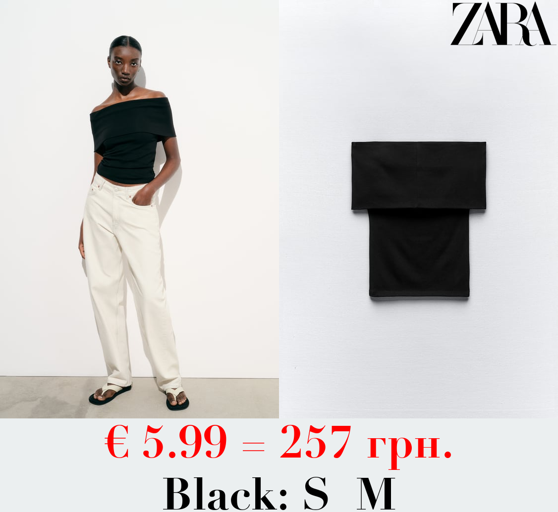 OFF-THE-SHOULDER TOP