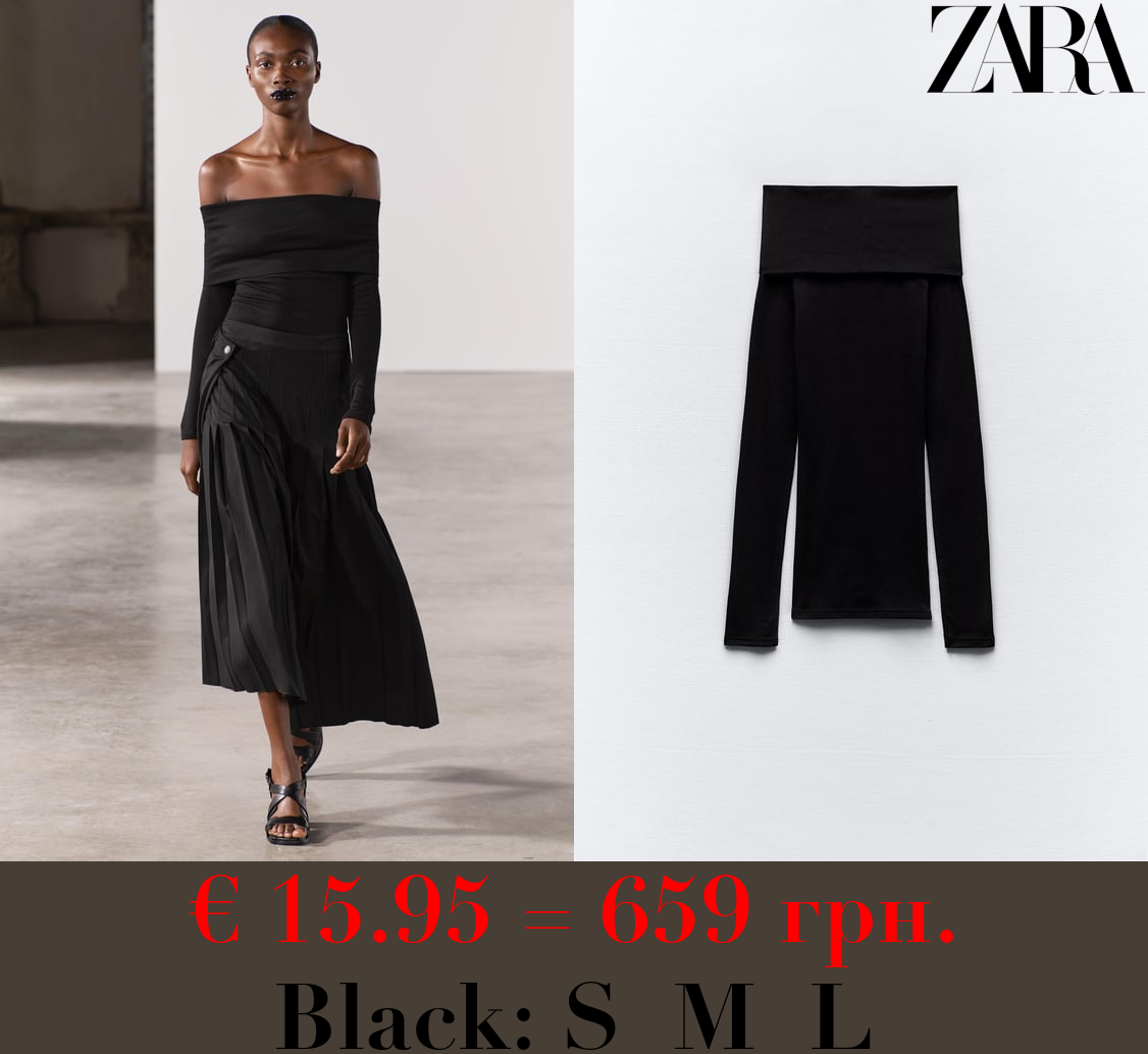 OFF-THE-SHOULDER SUPIMA® COTTON TOP