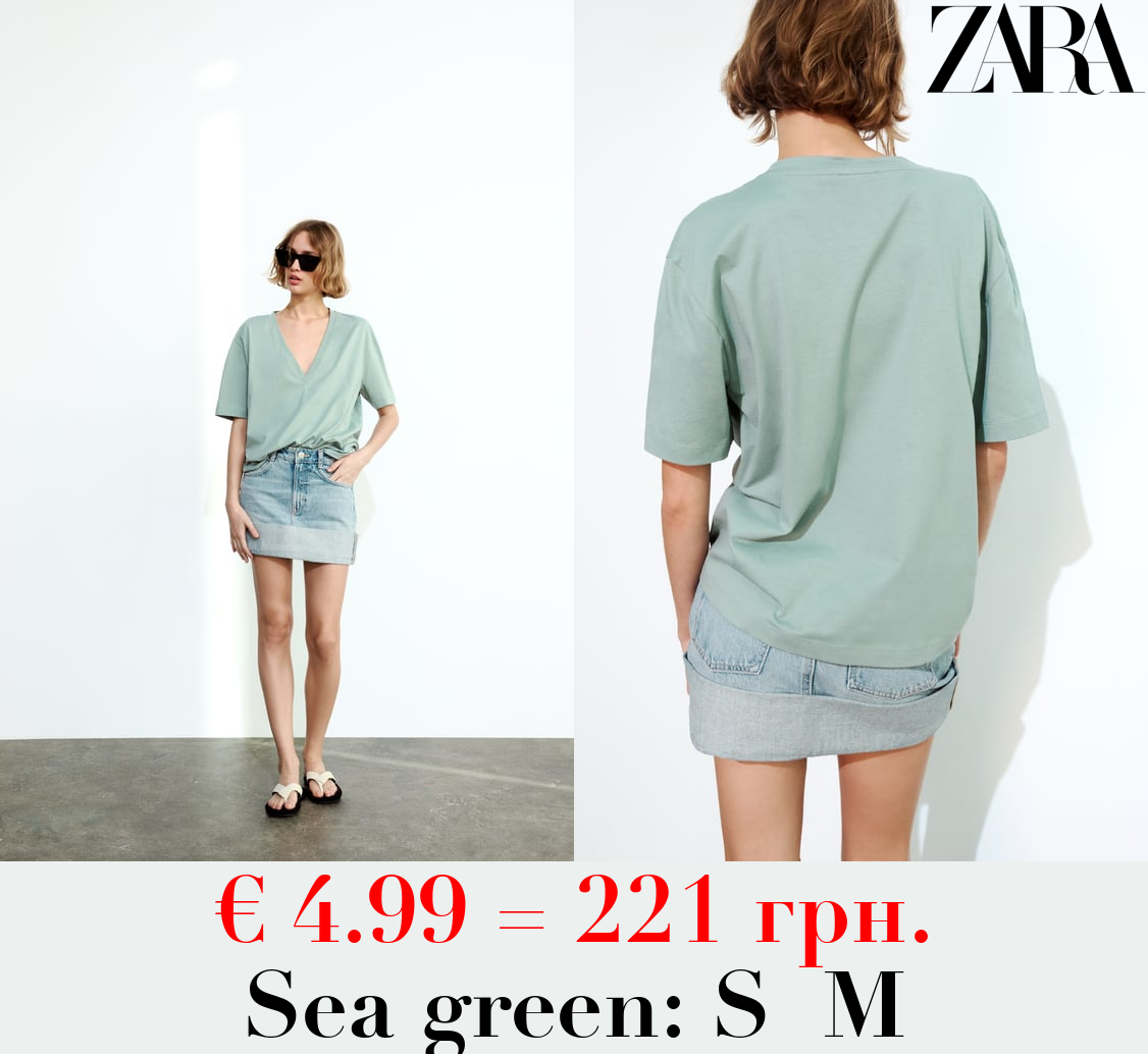 BASIC COTTON T-SHIRT