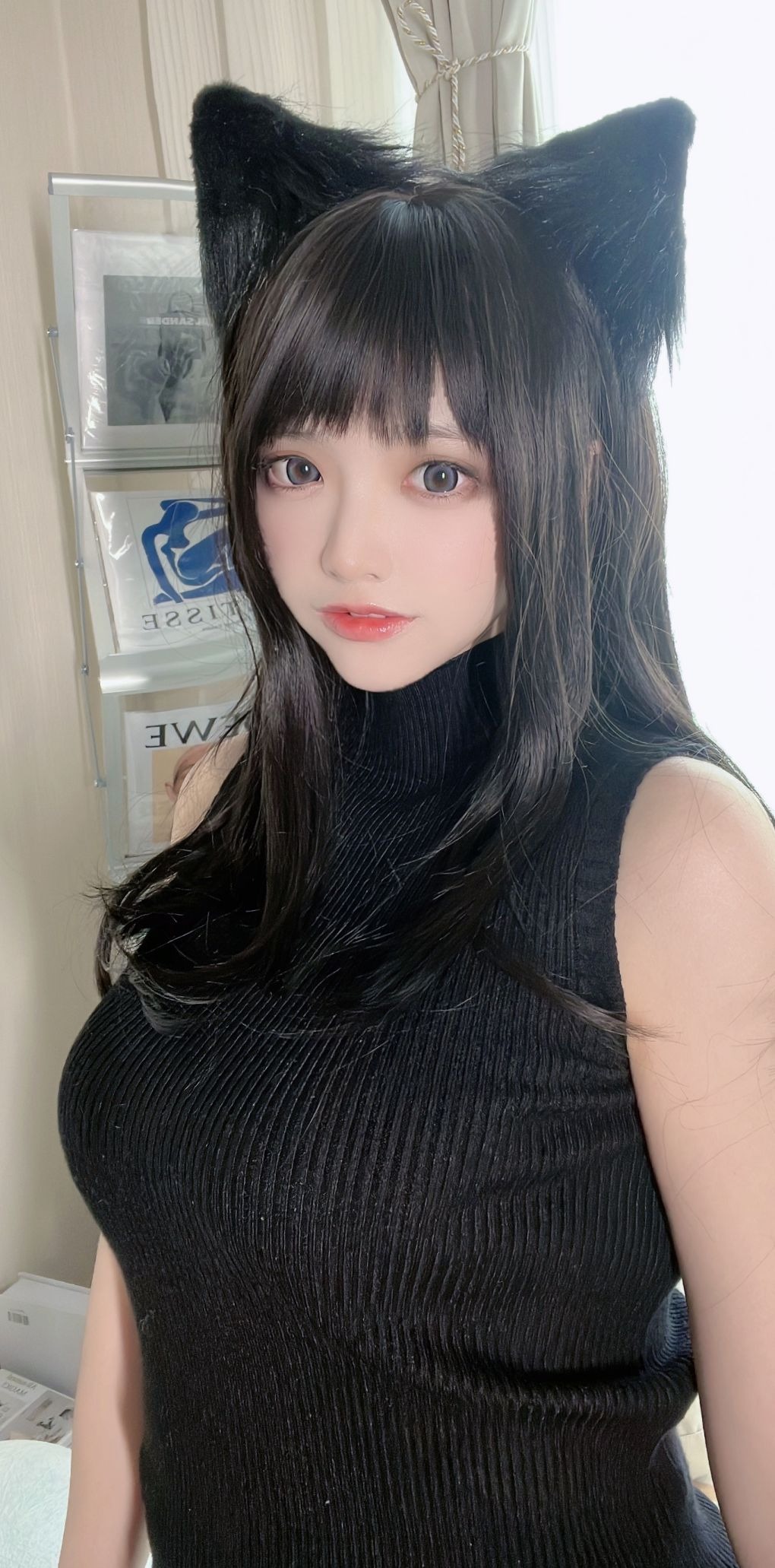 疯猫ss - NO.92 黑毛衣少女 [80P-1.17GB] 59