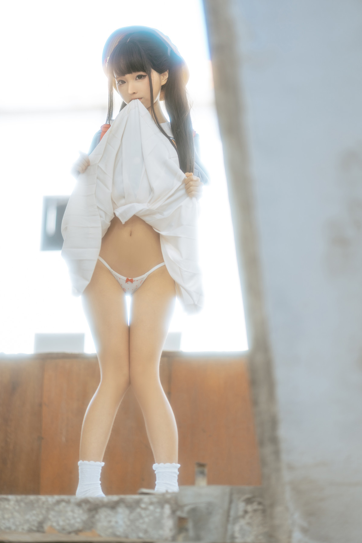 Cosplay 蠢沫沫 Chunmomo 小黄帽 绅士版 Set.01 49