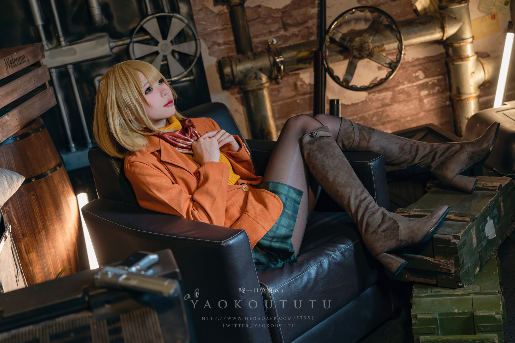 Cosplay 黏黏团子兔 生化危机4重置版 阿什莉 8