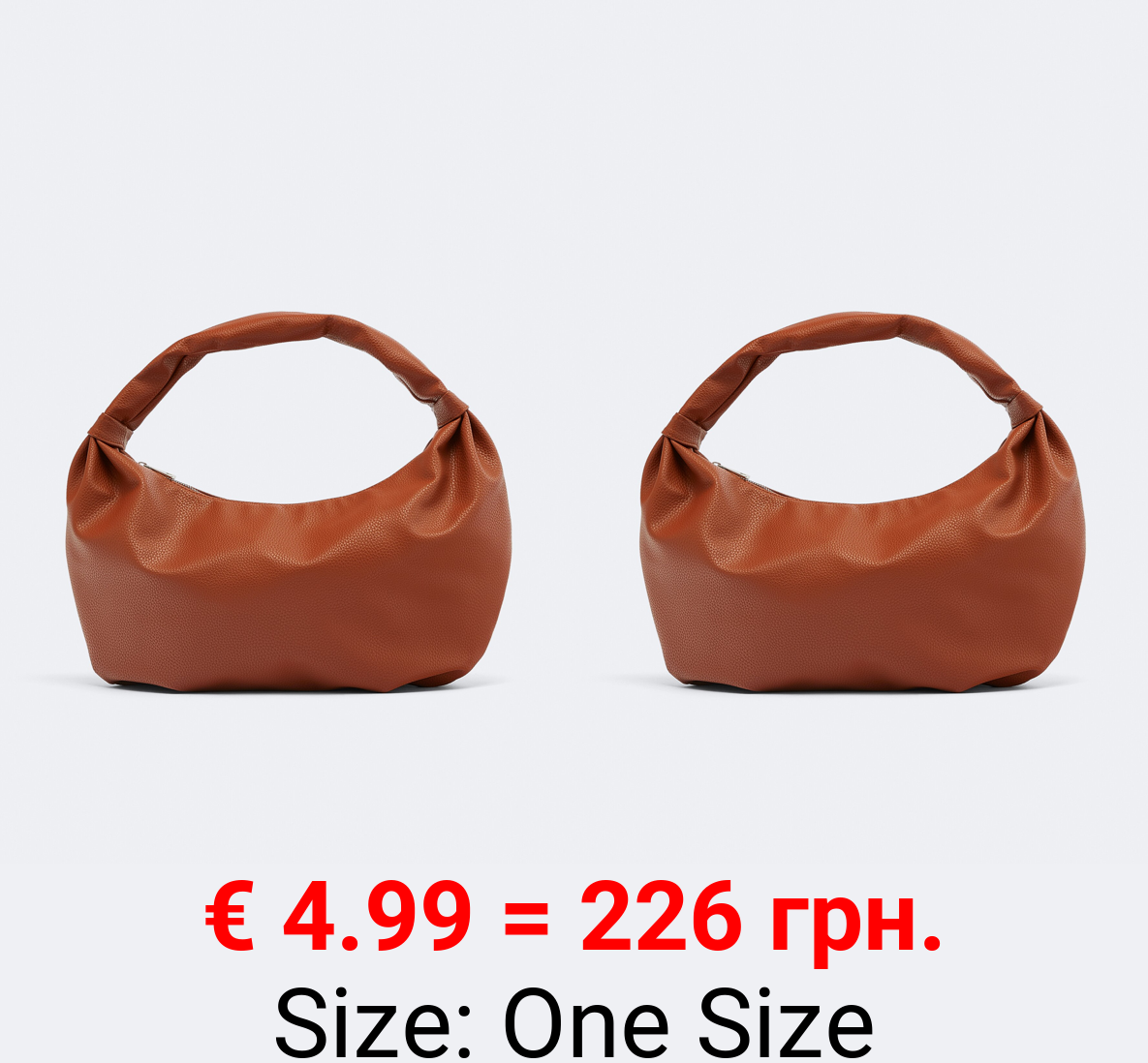 Bag with shoulder knots