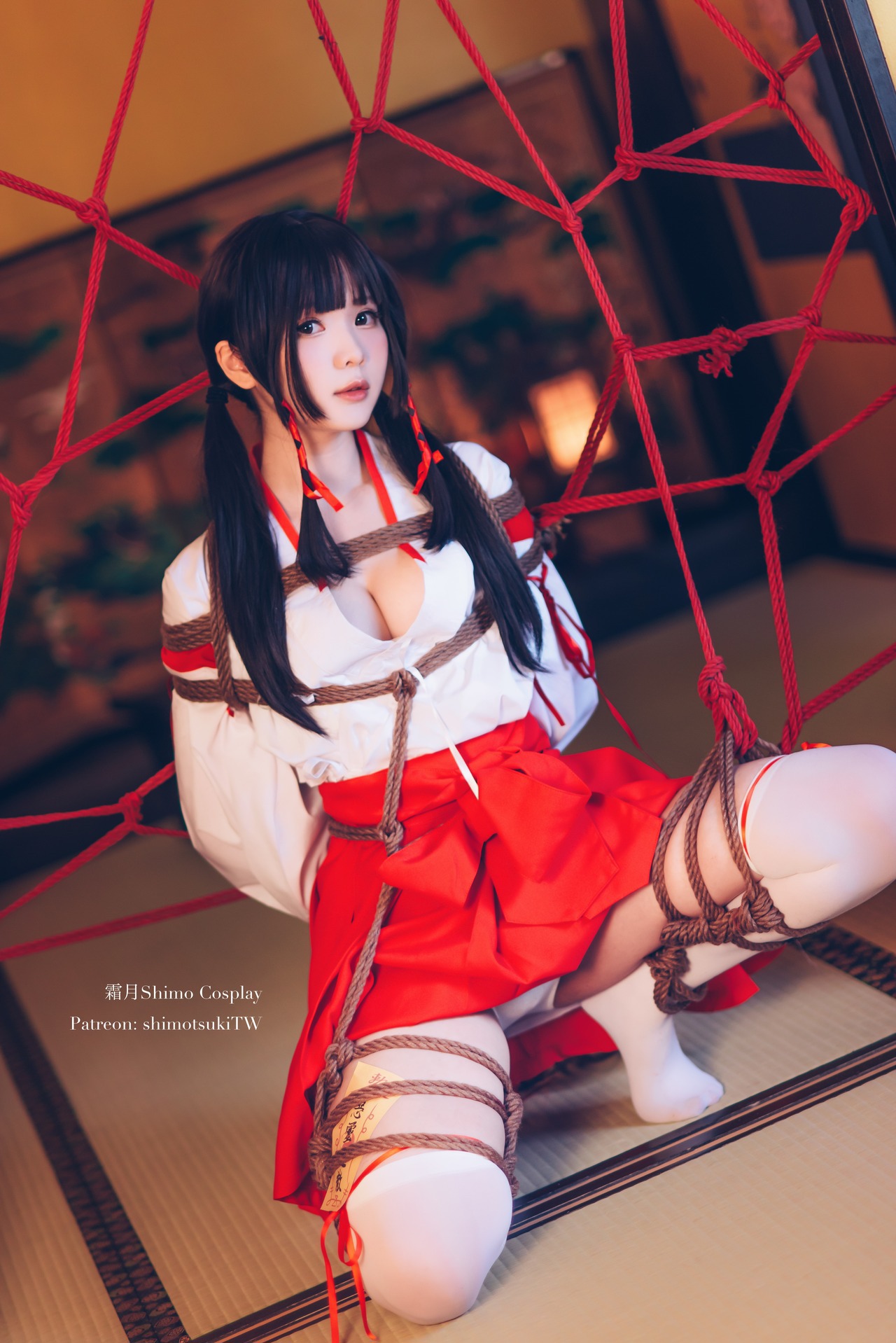 [霜月shimo] 巫女捆绑 Miko Bundle 8