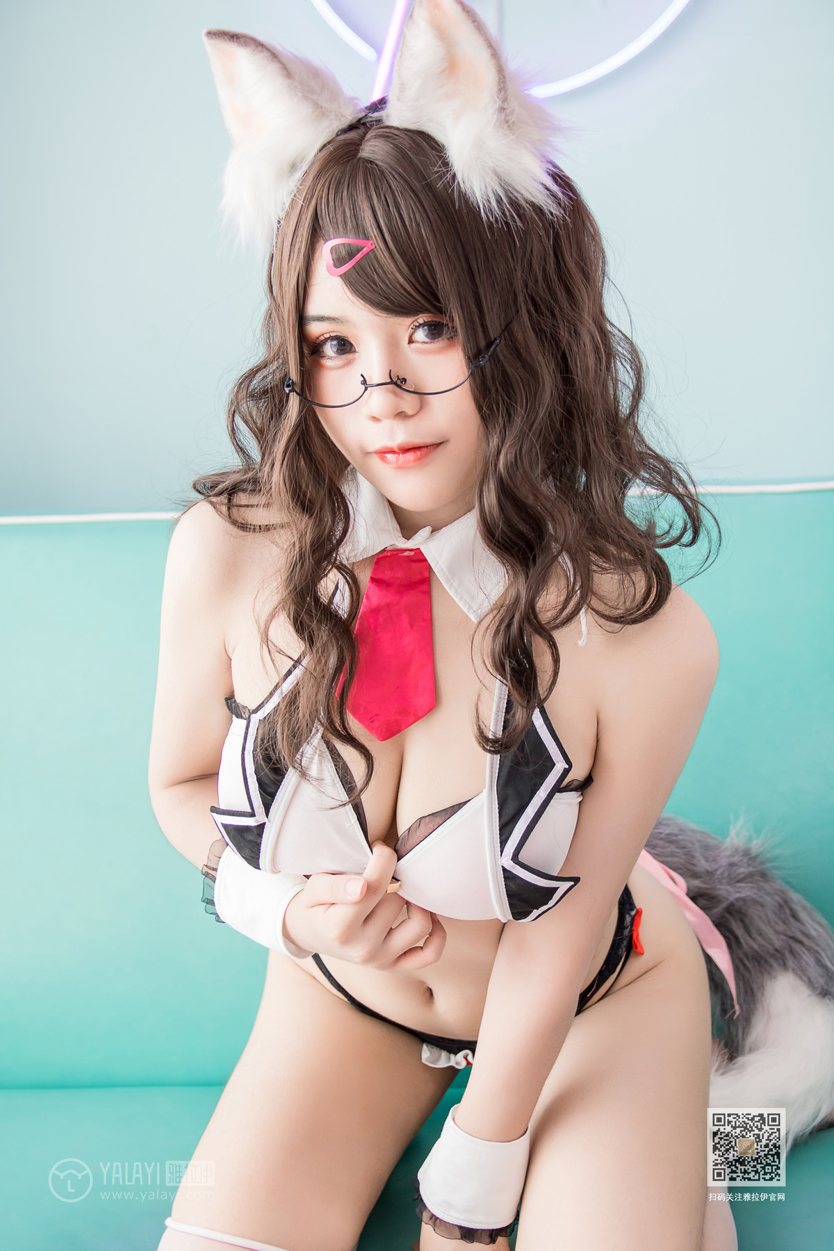 Cosplay 一笑芳香沁 狐耳内衣 11