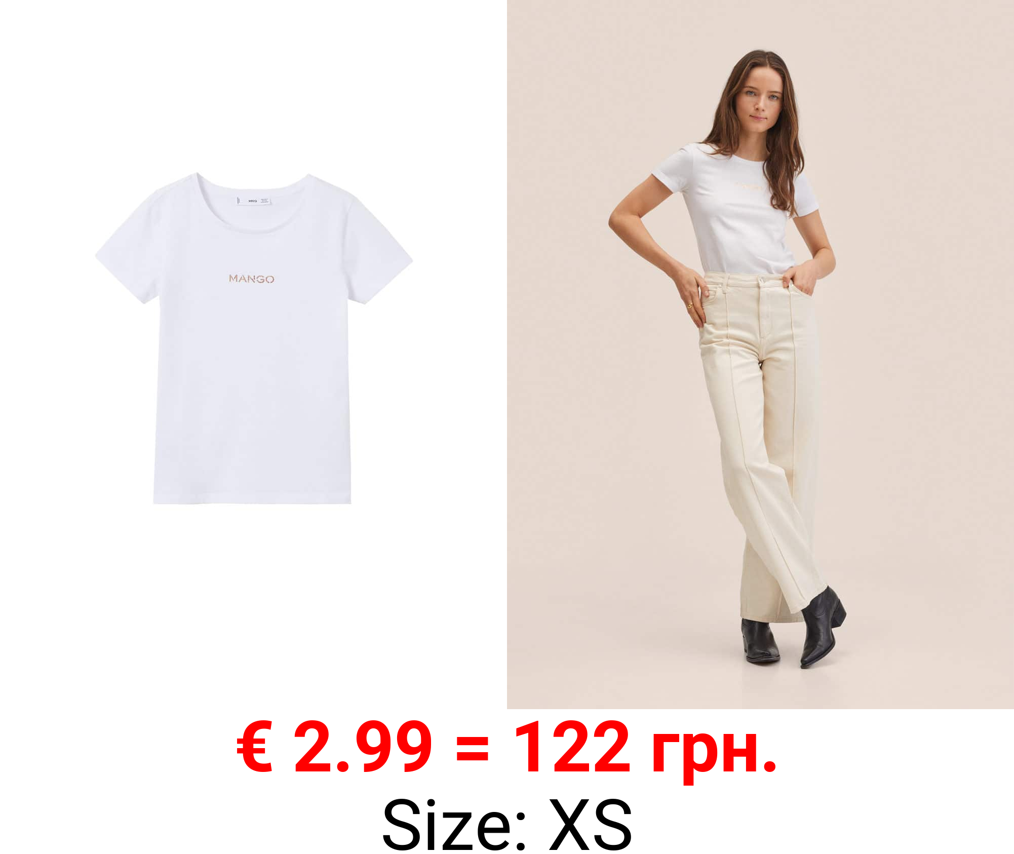 camiseta algodón logo