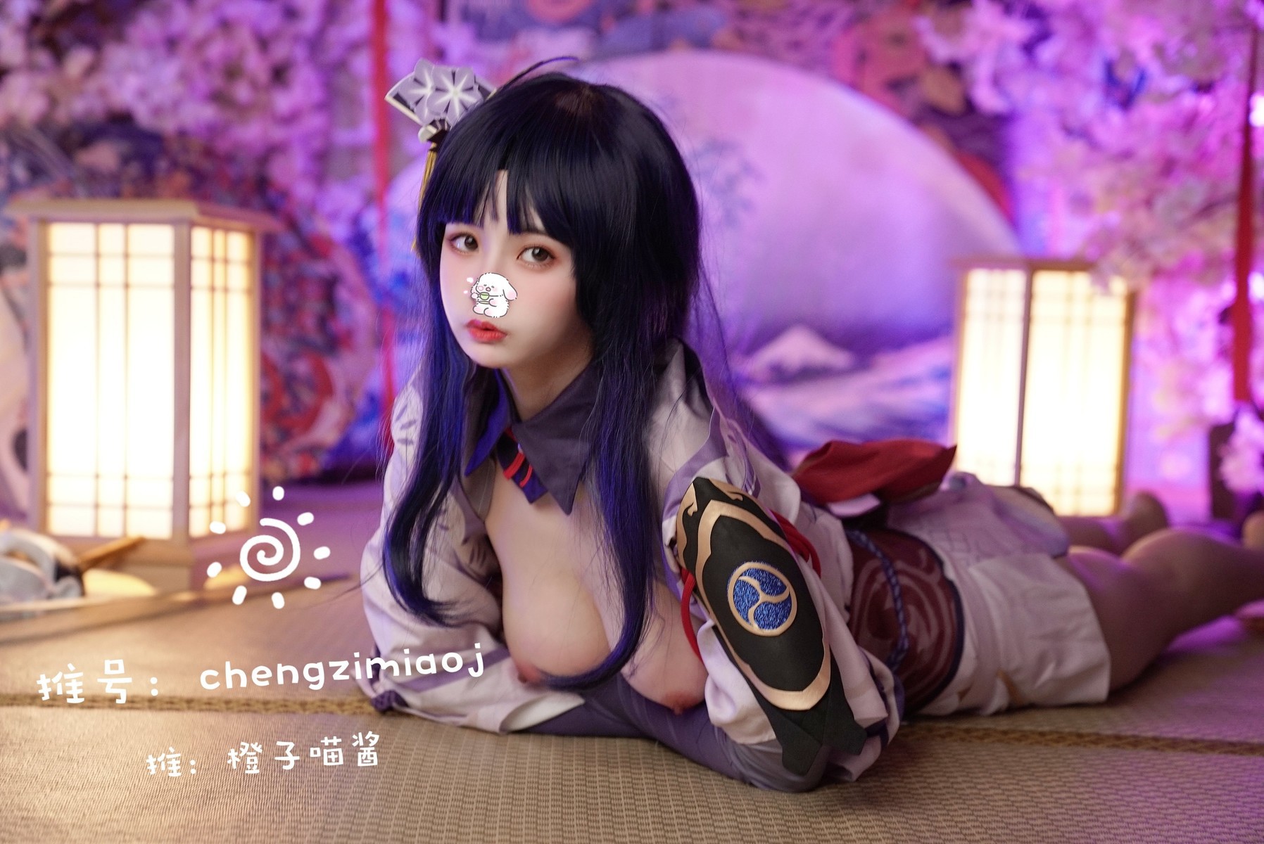 橙子喵酱 Cosplay 雷神 3