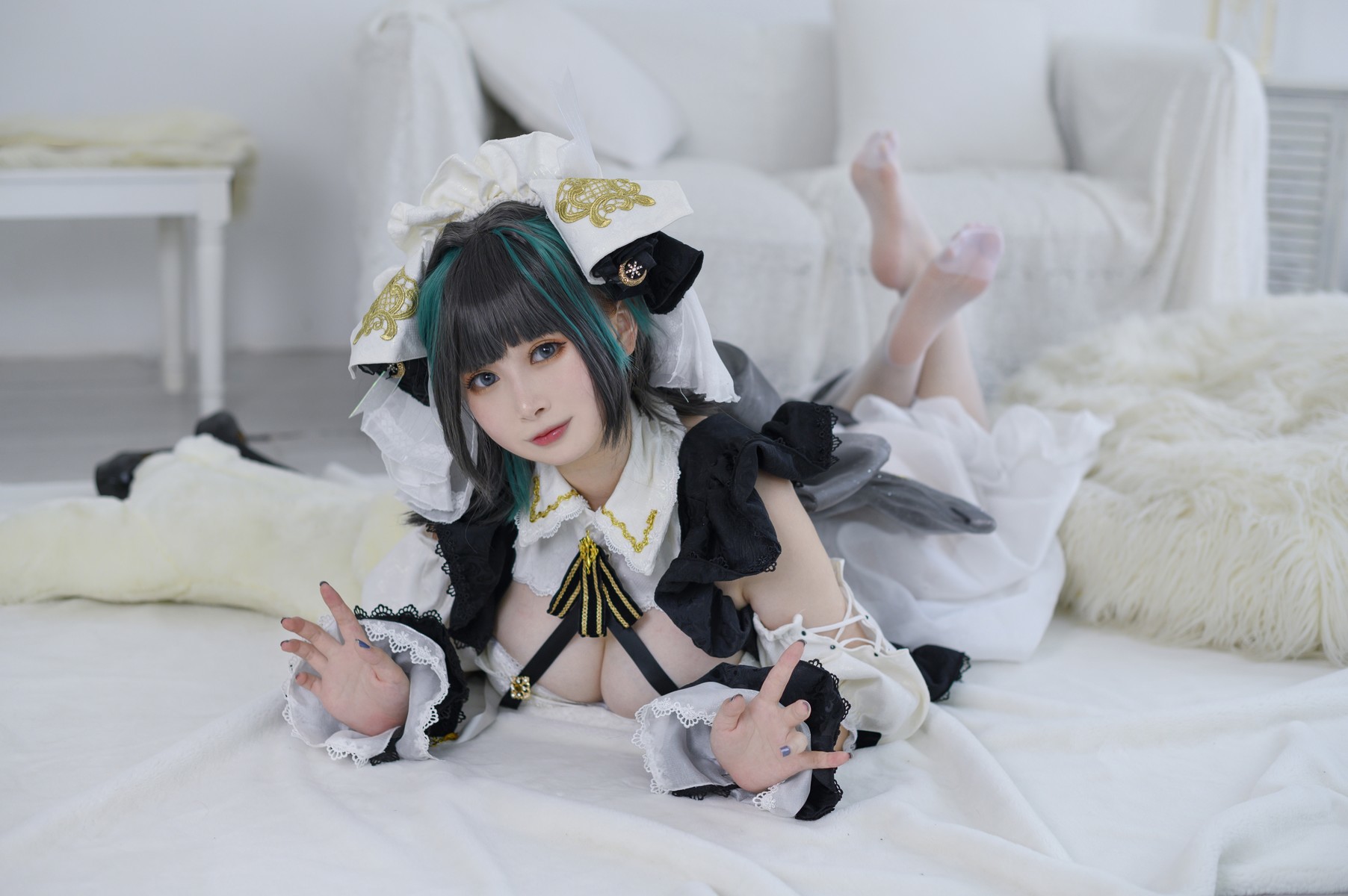 PAKI酱 Cosplay 柴郡 15