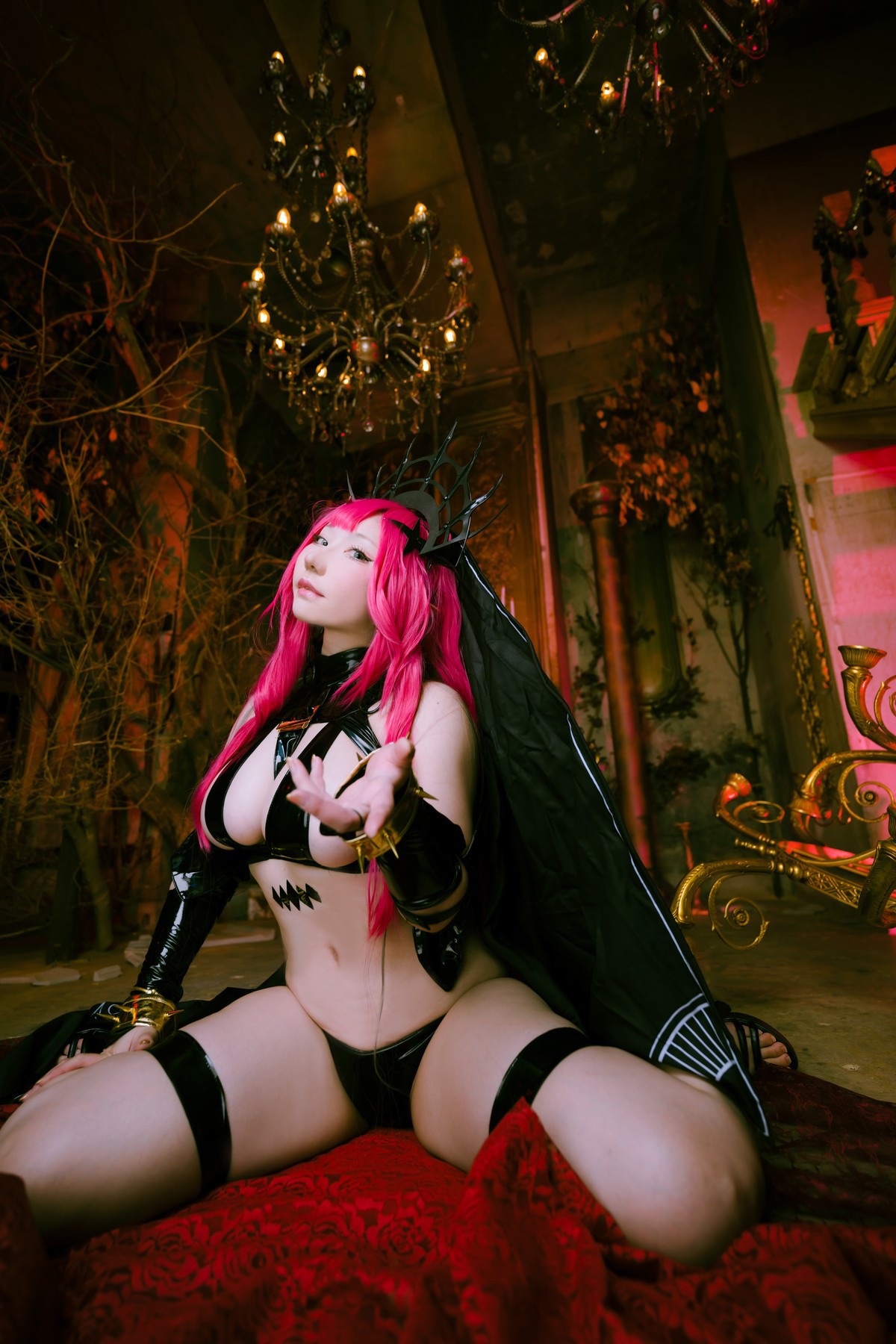 Cosplay SAKUサク Morgan le Fay Set.05 7