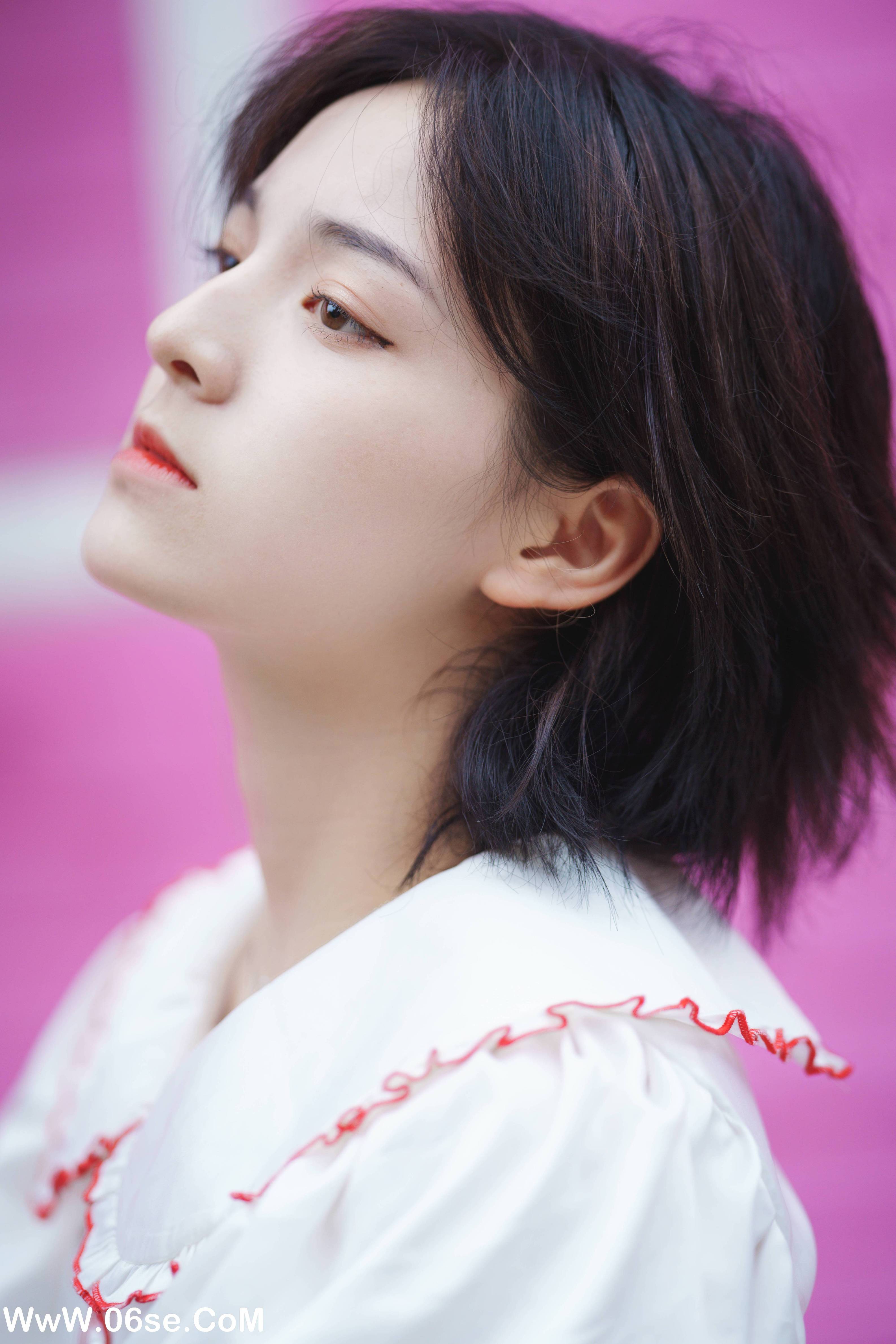 图片[6]-[YITUYU艺图语]2022.01.28 初次邂逅，超高颜值的粉红少女 dudu[22+1P／353MB]-六色网