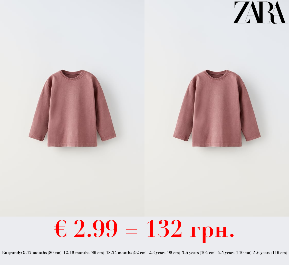 FADED-EFFECT T-SHIRT