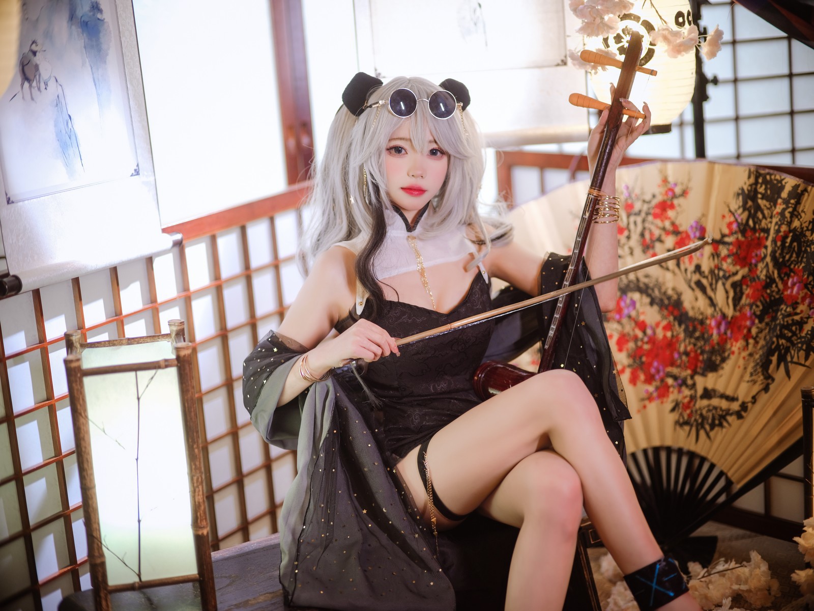 Cosplay 黏黏团子兔 床上护士 28