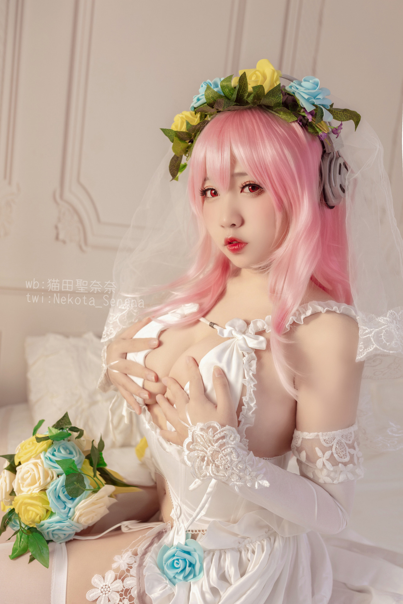 [猫田圣奈奈] 索尼子十周年花嫁 Super Sonico 8