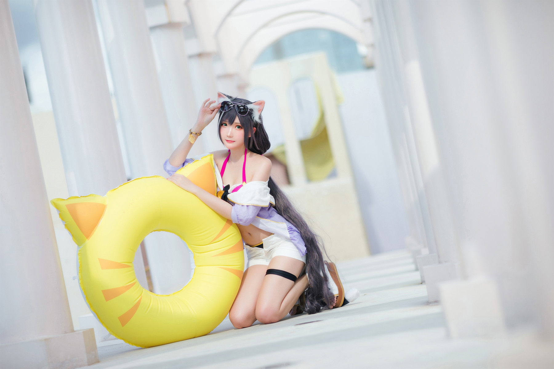 Cosplay 瓜希酱 公主连结 凯露夏日 Kyaru 16