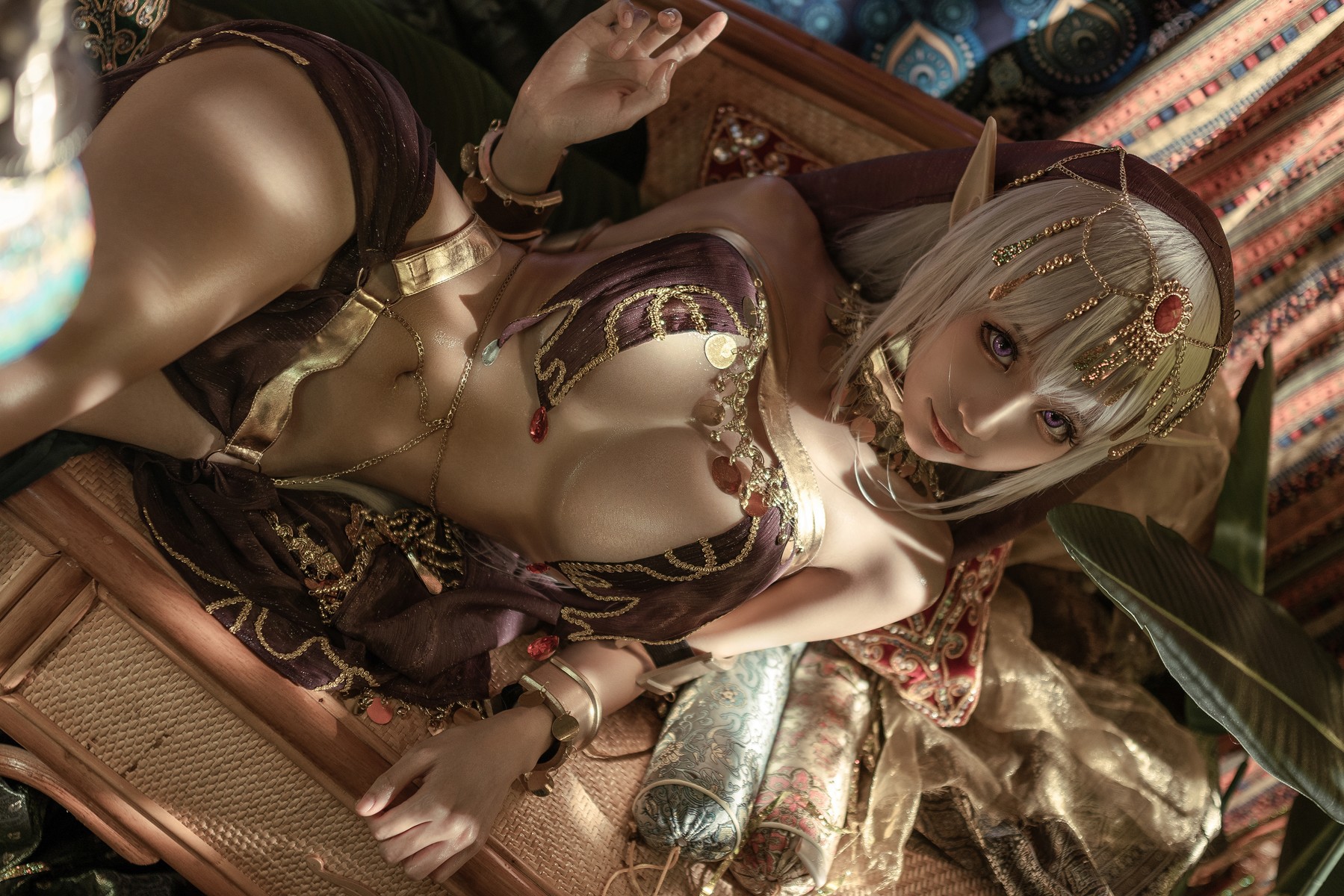 蠢沫沫 Cosplay 黑兽 黒獣 [クロイヌ] ～気高き聖女は白濁に染まる～ 36