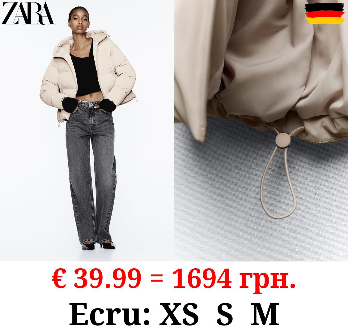 RUBBERISED PUFFER ANORAK