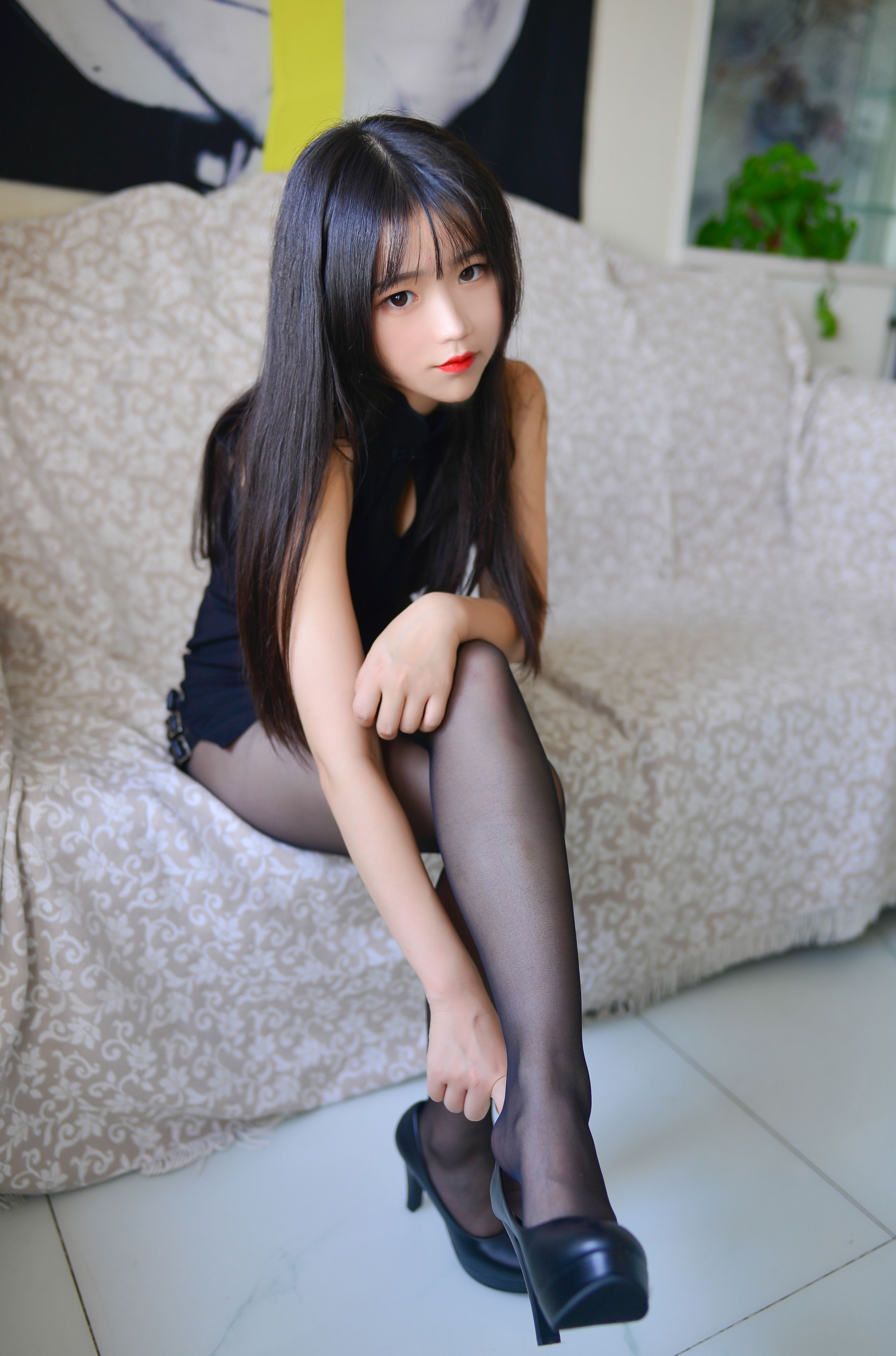 野子 黑丝 9