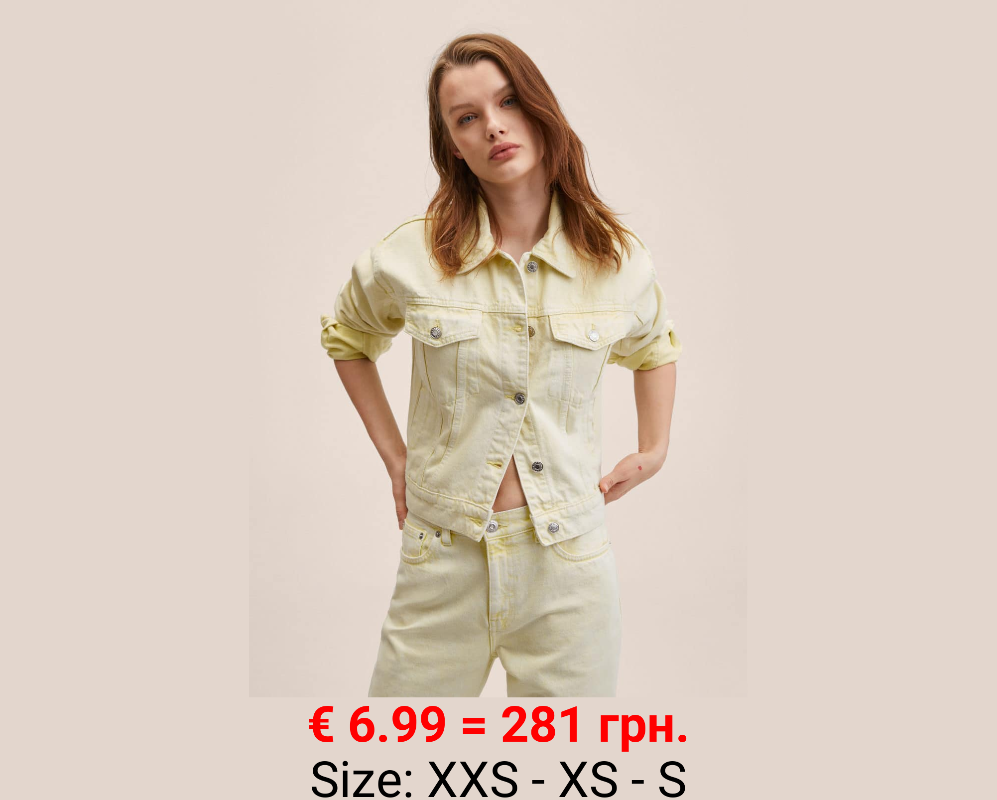 Cazadora vaquera bolsillos