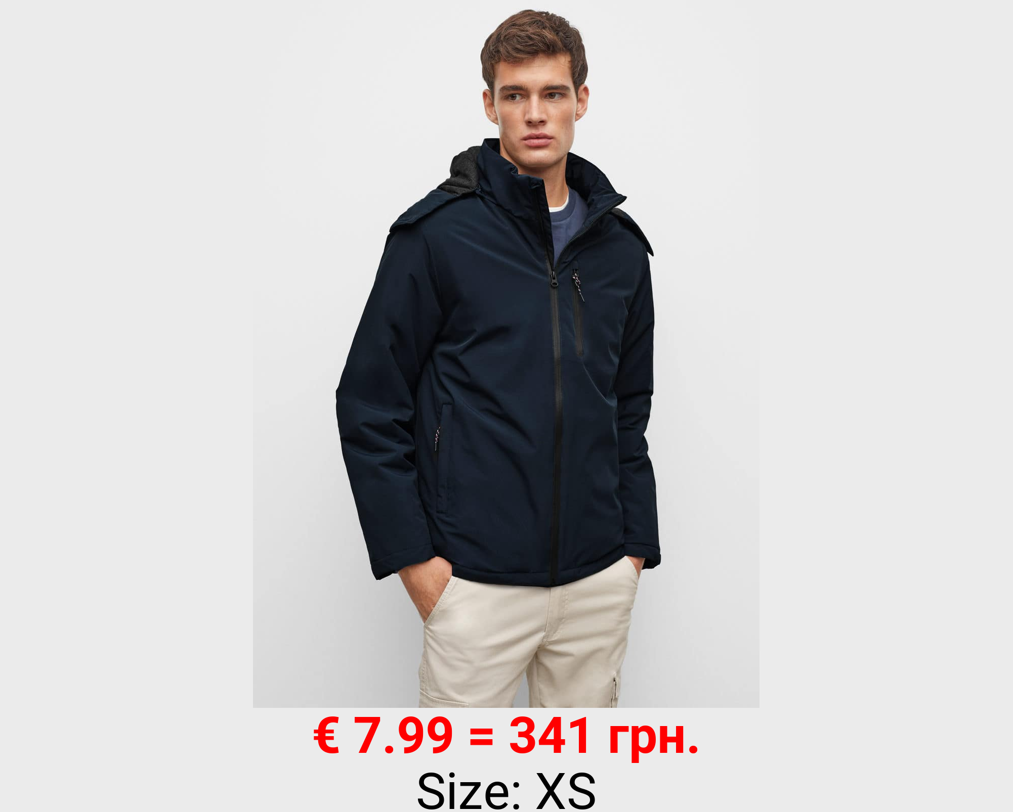 Anorak bolsillos cremallera