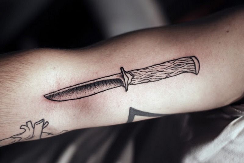 Татуировка нож – Telegraph
