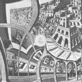  "Print gallery" (1956).