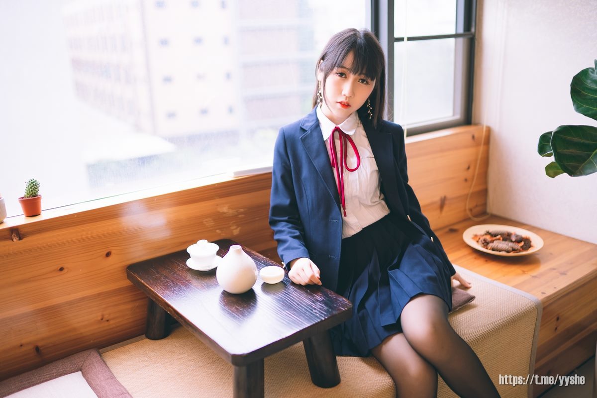 不呆猫 - 校服JK [64P+4V] 1