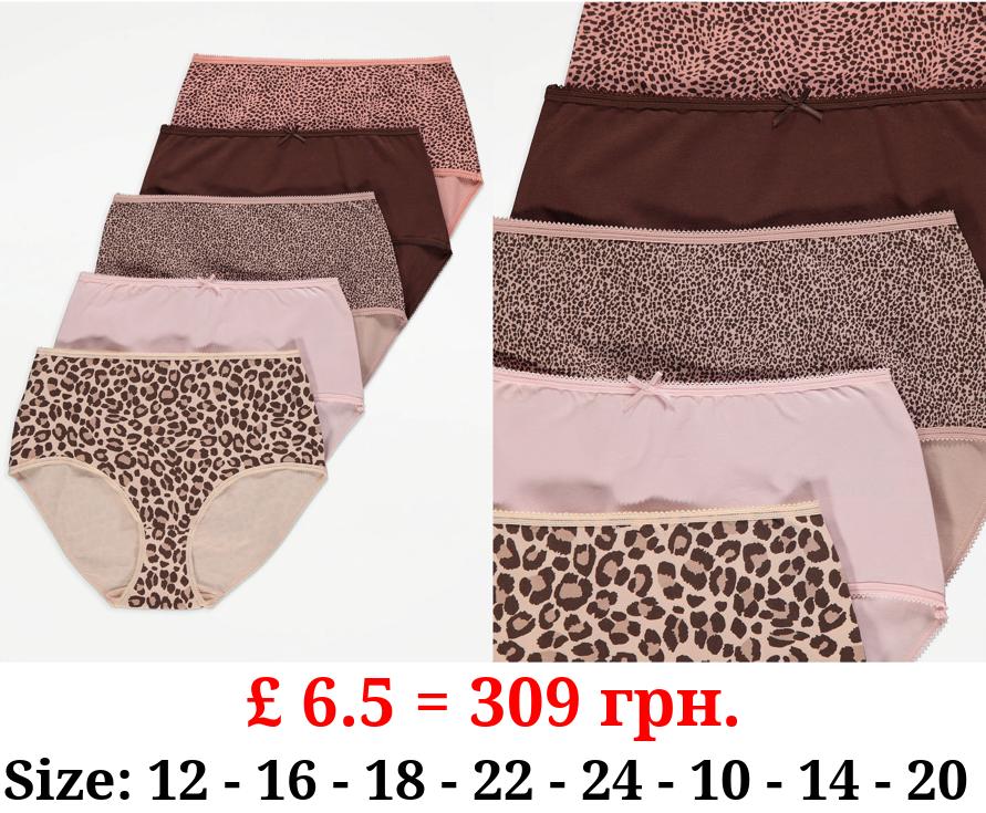 Neutral Animal Full Briefs 5 Pack