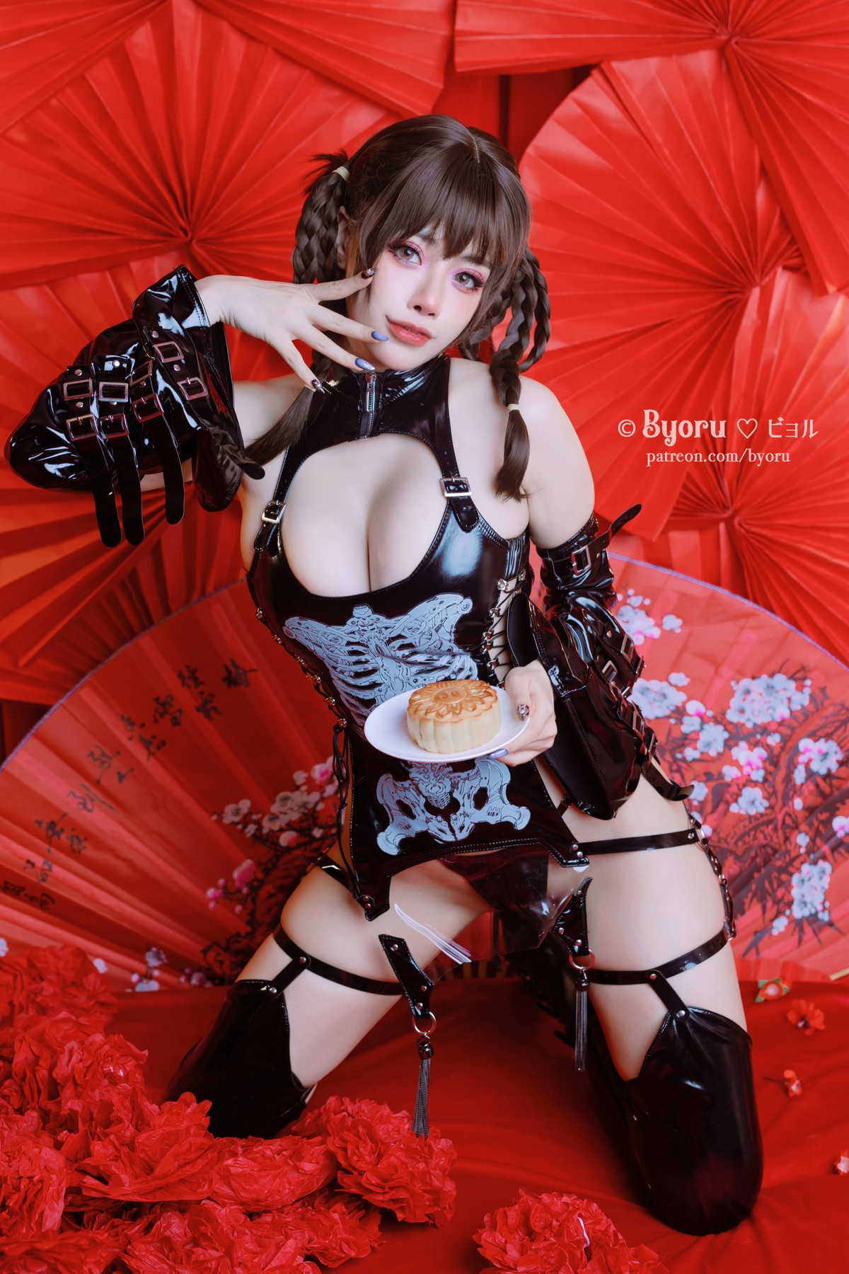 Cosplay 萝莉Byoru Leifang Autumn Festival Mooncake 11