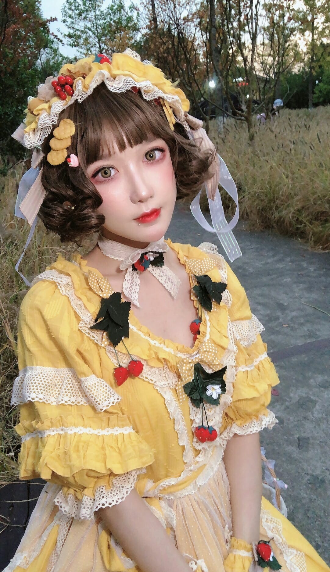 阿包也是兔娘-lolita黄裙 [12P] 5
