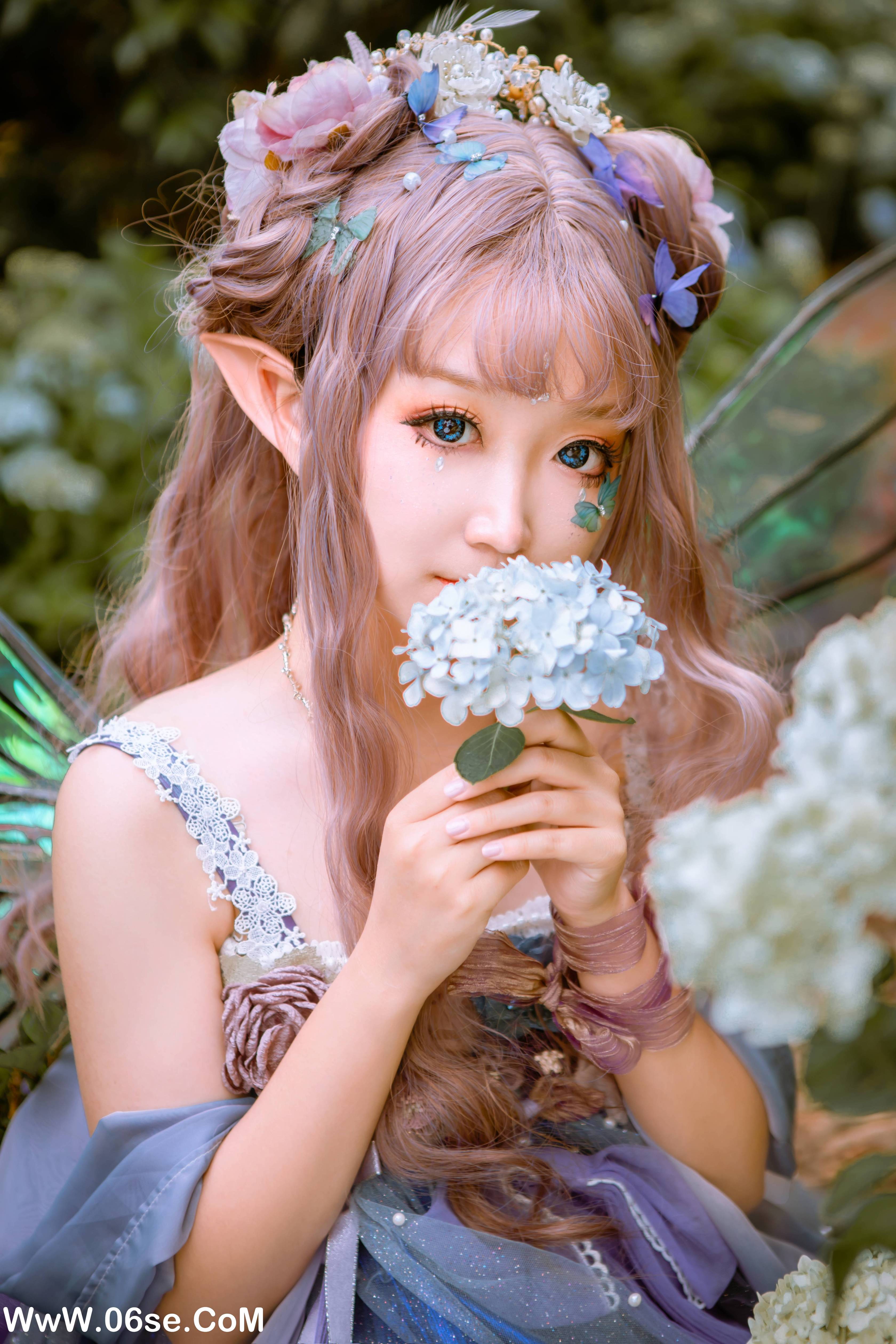 图片[19]-[YITUYU艺图语]2022.02.11 精灵花季 重羽_KUSHINA-MIO[22+1P／345MB]-六色网