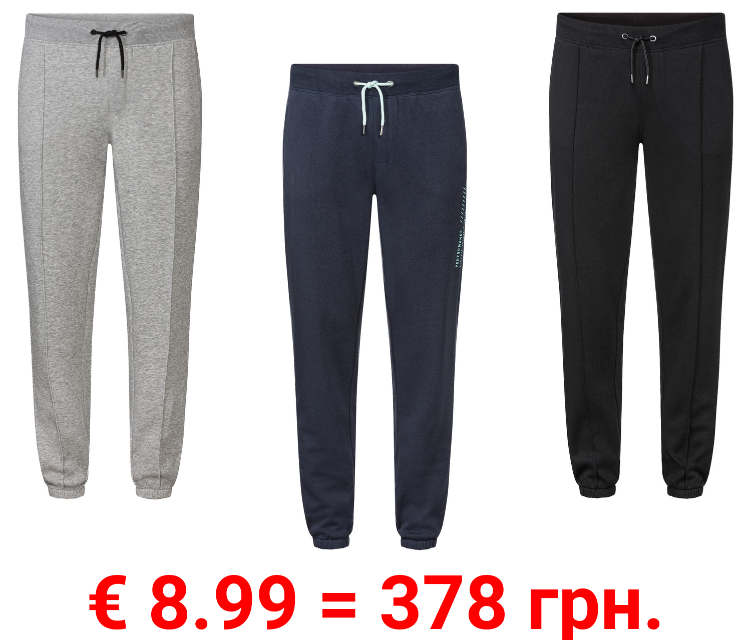 LIVERGY® Herren Sweathose mit Baumwolle