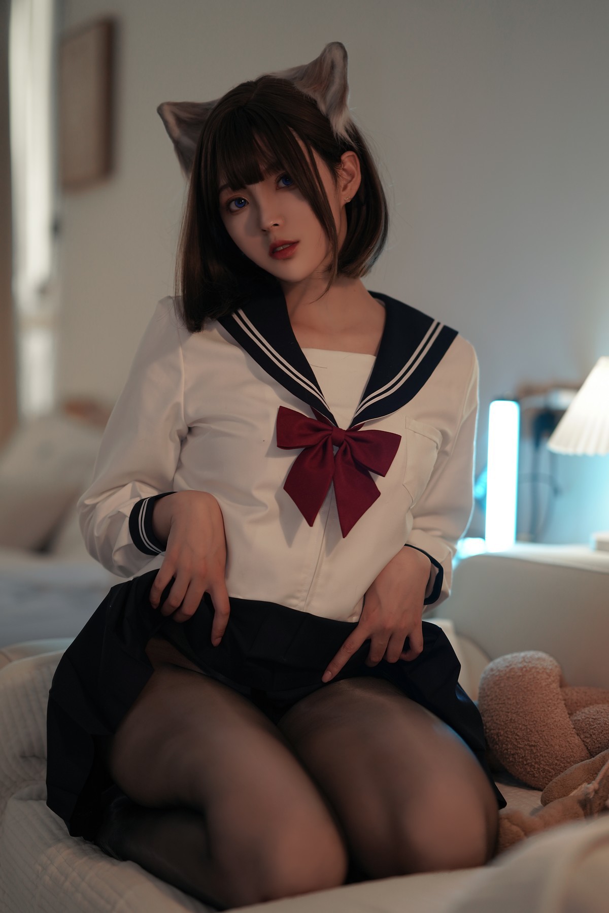 Cosplay Natsuko夏夏子 大尾巴猫 7