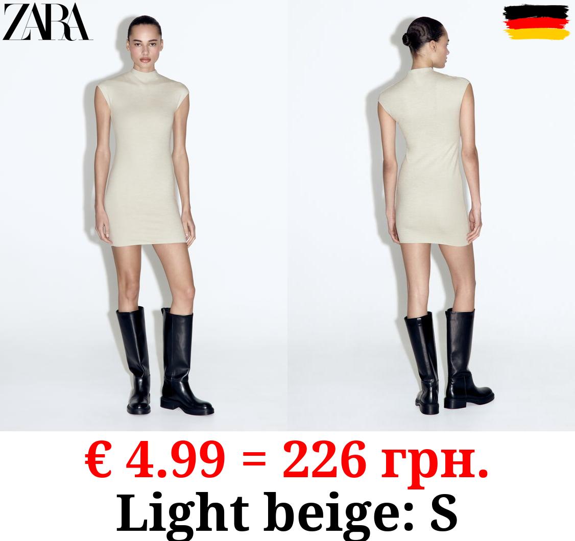 SHORT STRETCH KNIT DRESS