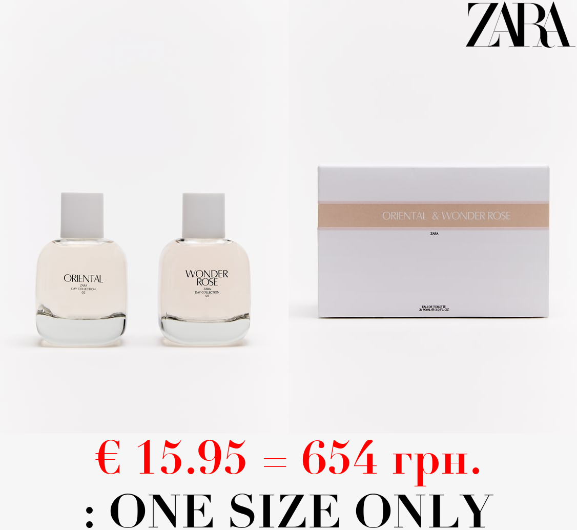 ORIENTAL 90ML / 3.04 oz + WONDER ROSE 90ML / 3.04 oz