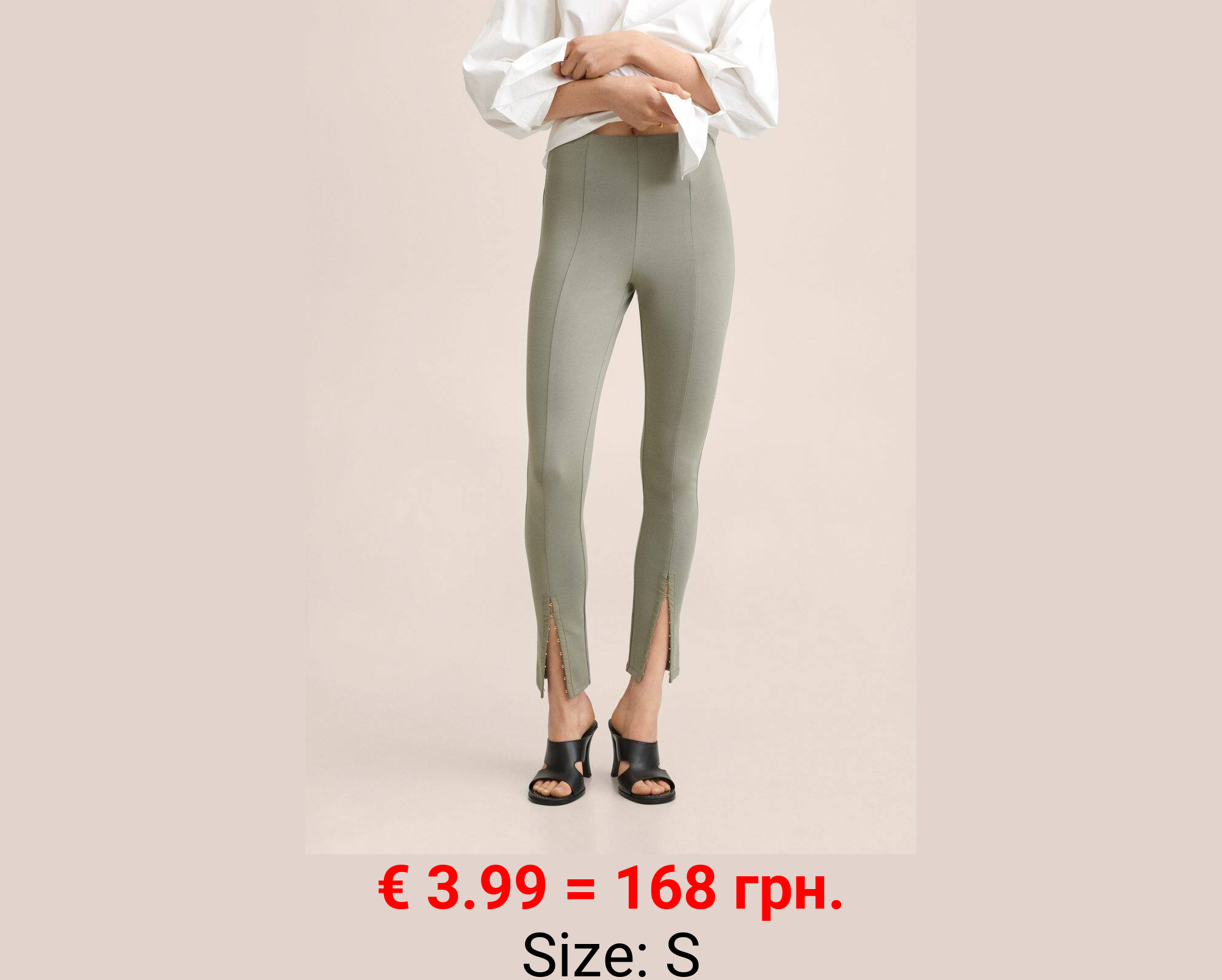 Leggings abertura bajo