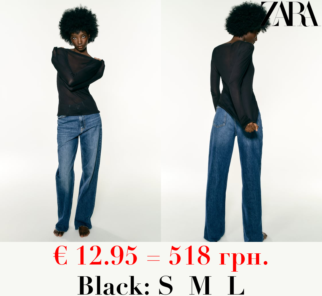 CREPE COTTON T-SHIRT