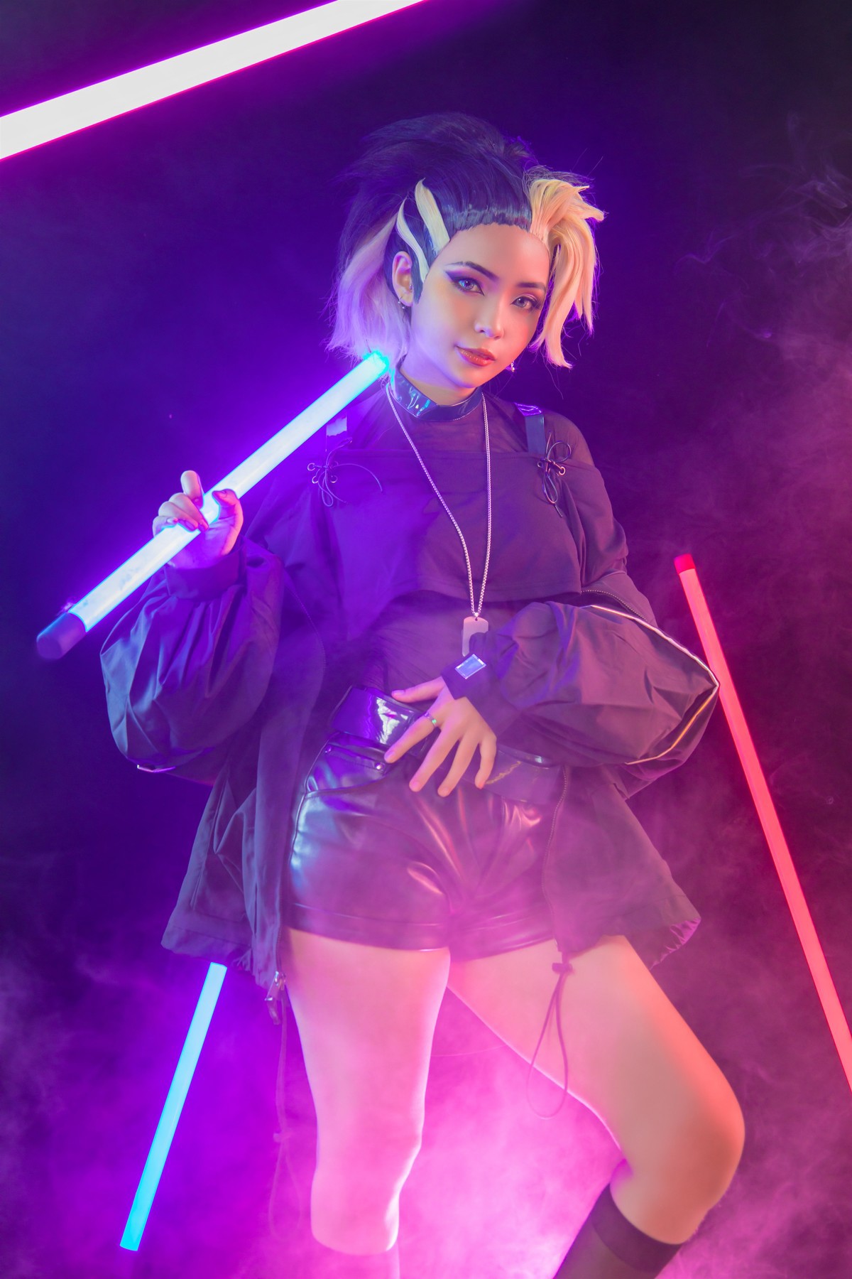 Cosplay Umeko.J Akali The Baddest 2