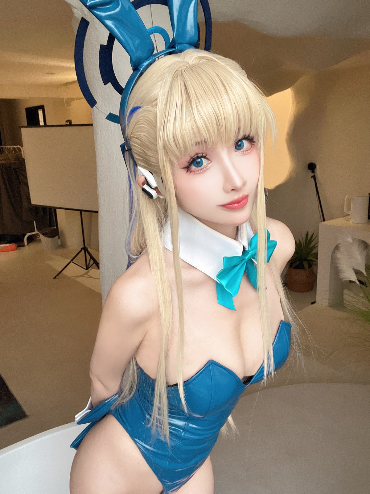 Cosplay Rioko凉凉子 碧蓝档案 TOKI兔兔 36