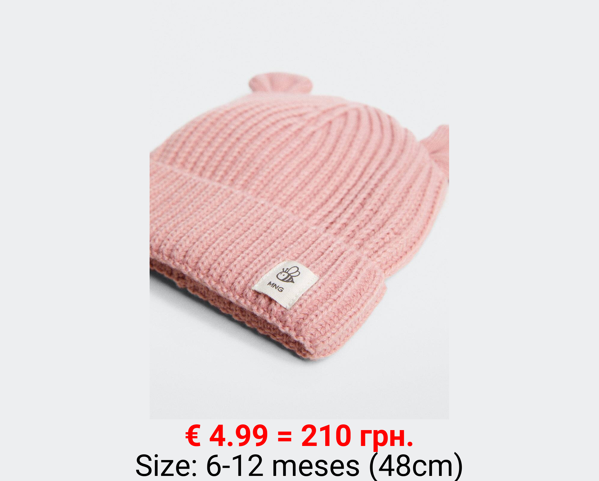 Gorro punto orejitas