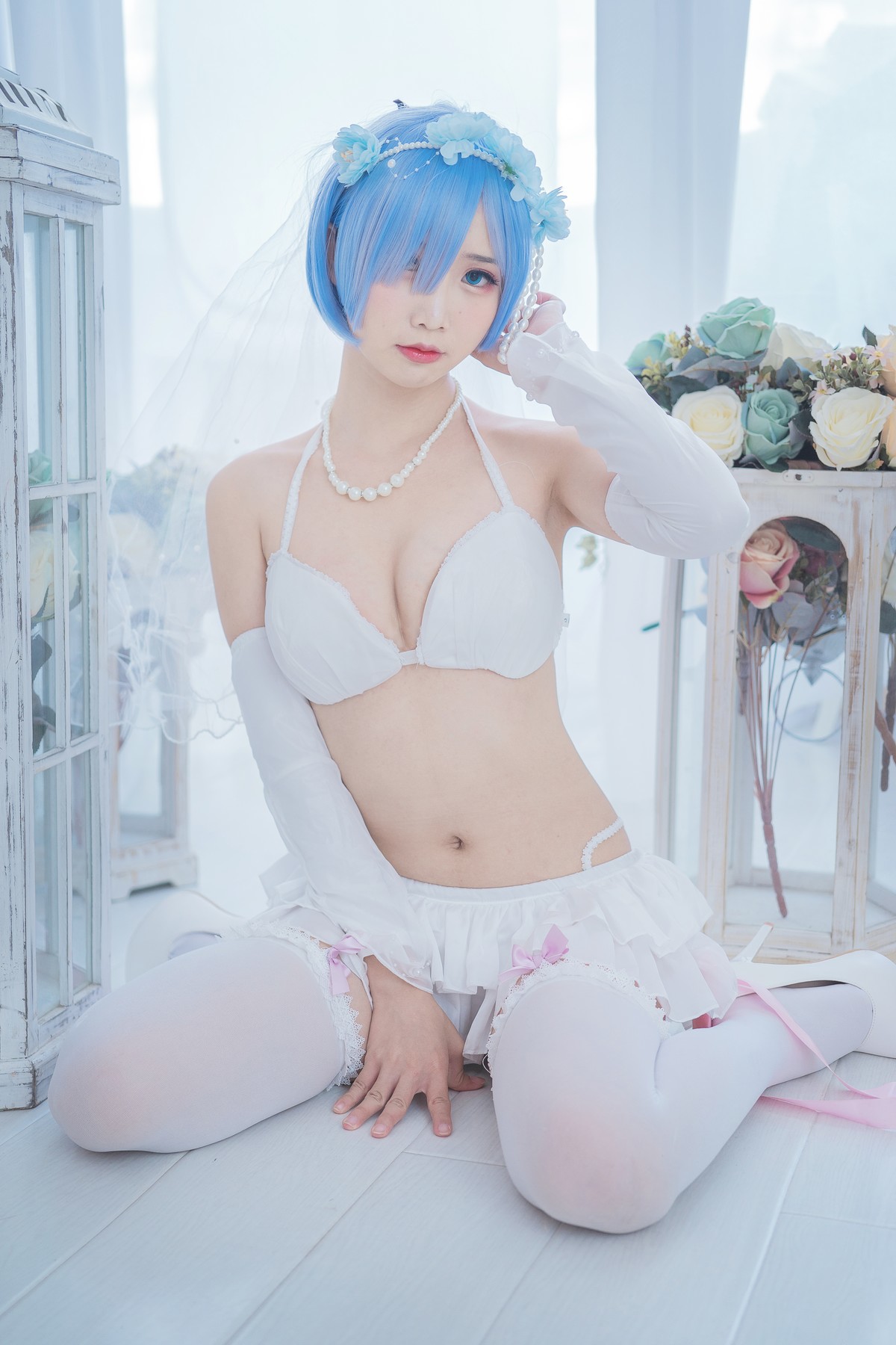 Cosplay 面饼仙儿 花嫁蕾姆 11